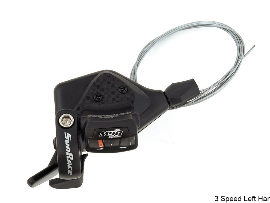 Groupsets & Components * | Sunrace Dlm93 Dual Lever Shifter