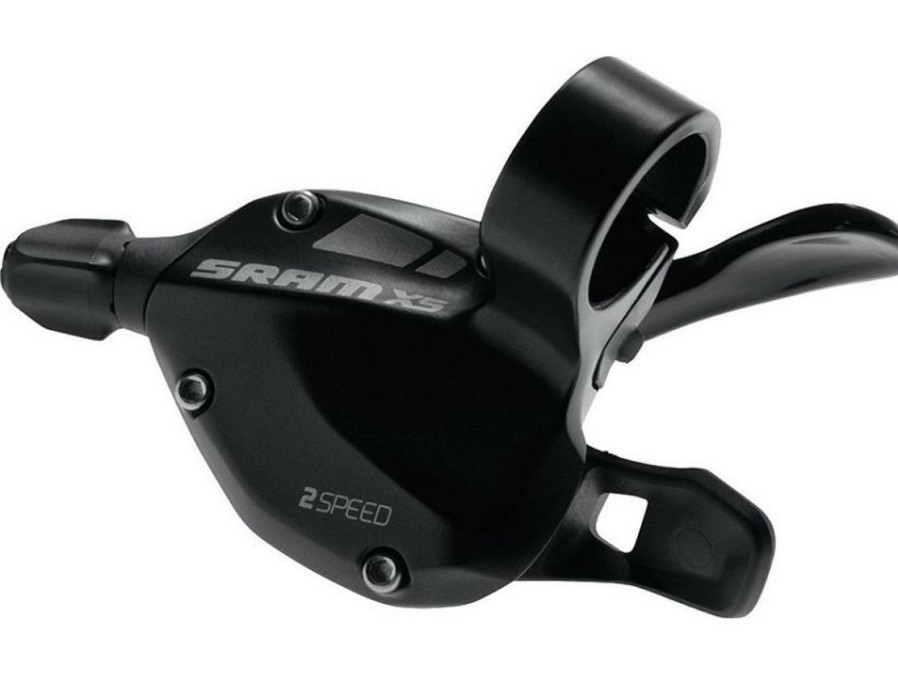 Groupsets & Components * | Sram X5 2 Speed Front Trigger Shifter Black Left Hand