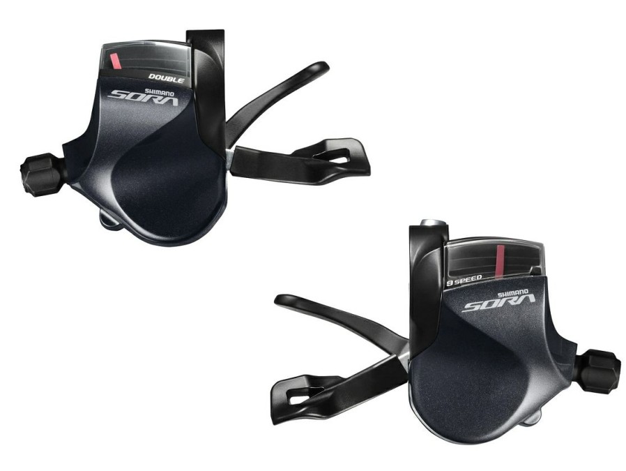 Groupsets & Components * | Shimano Sora Sl-R3000 9 Speed Rapidfire Shift Lever Set