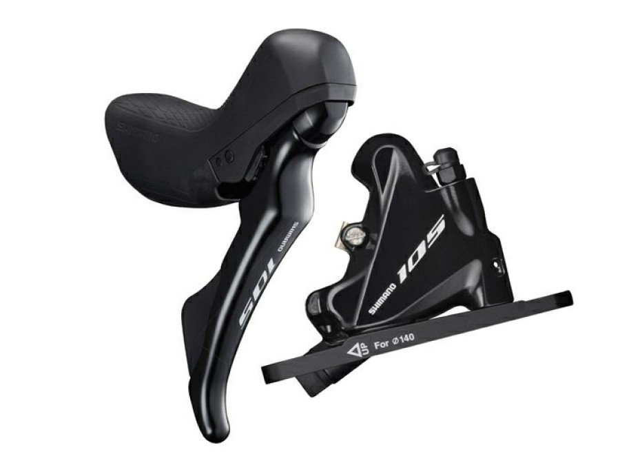 Groupsets & Components * | Shimano 105 St-R7020 11 Speed Shifter With Br-R7070 Caliper