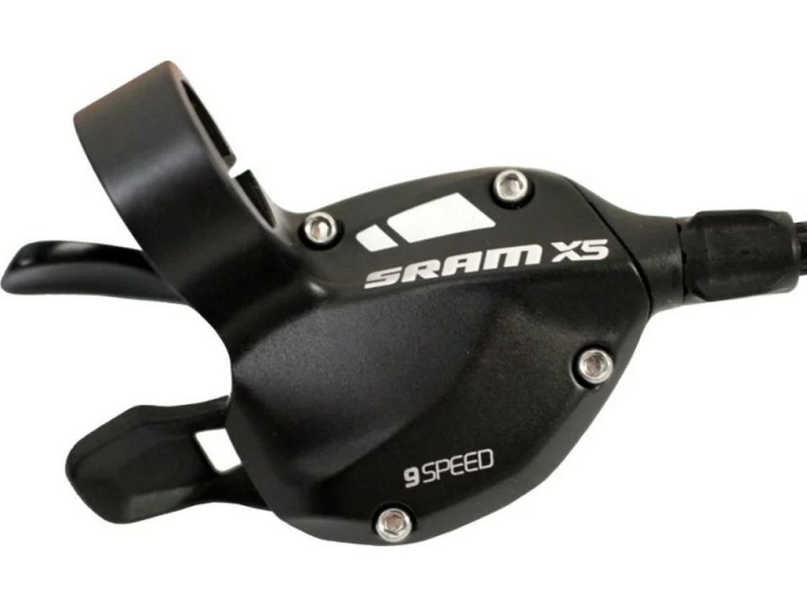 Groupsets & Components * | Sram X5 9 Speed Rear Trigger Shifter Black Right Hand