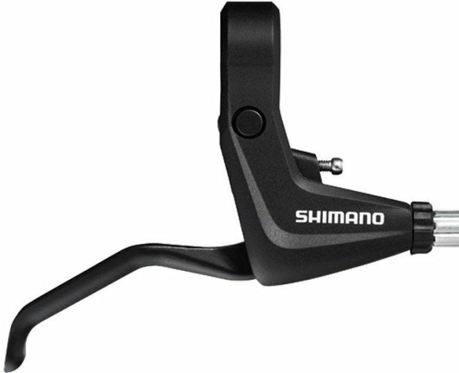 Groupsets & Components * | Shimano Alivio Bl-T4000 V-Brake Brake Lever Set Black